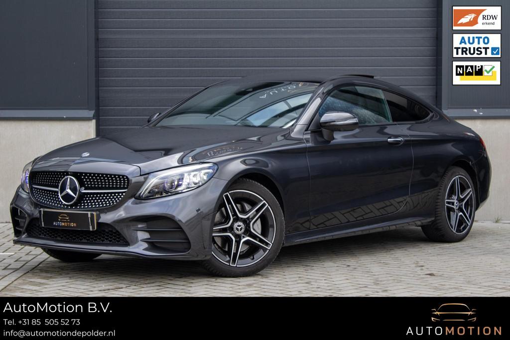 Mercedes-Benz C-klasse Coupé 180 Premium Plus Pack PANO 360, Auto's, Mercedes-Benz, Automaat, Achterwielaandrijving, Met garantie (alle)