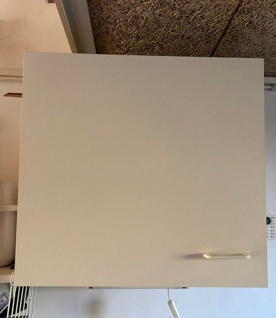 Keukenkastje (bovenkast) wit b 60 x h 56 x d 34 cm, Huis en Inrichting, Ophalen, Gebruikt, Wit, 50 tot 100 cm