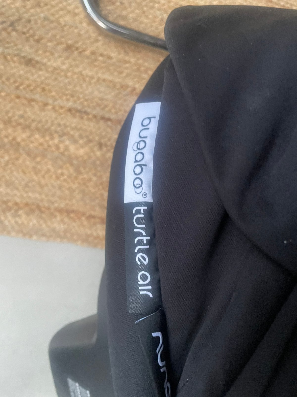 Nuna turtle air buga boo, Ophalen, Autogordel of Isofix, Gebruikt, 0 t/m 13 kg