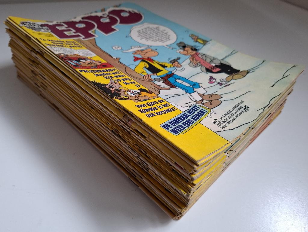 STRIPWEEKBLAD EPPO 1976, Boeken, Strips | Comics, Gelezen, Meerdere comics, Europa, Ophalen of Verzenden