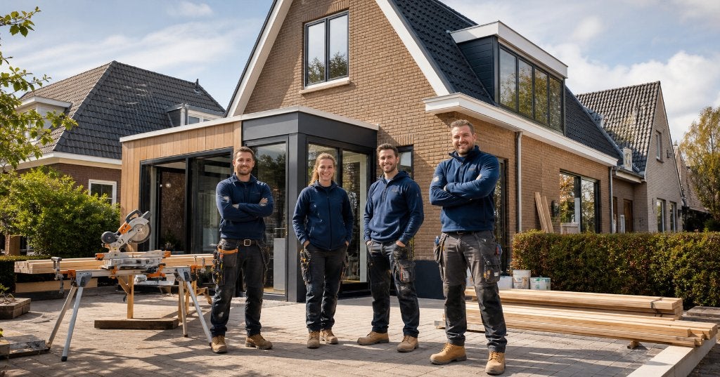 Renovatie en vakmensen voor aanbouw en kluswerk, Garantie, Verbouw of Aanbouw