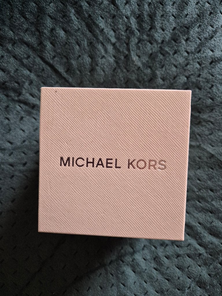 Overig1 - Rosékleurig Michael Kors horloge & armband nw €329, Ophalen, Staal, Overige merken
