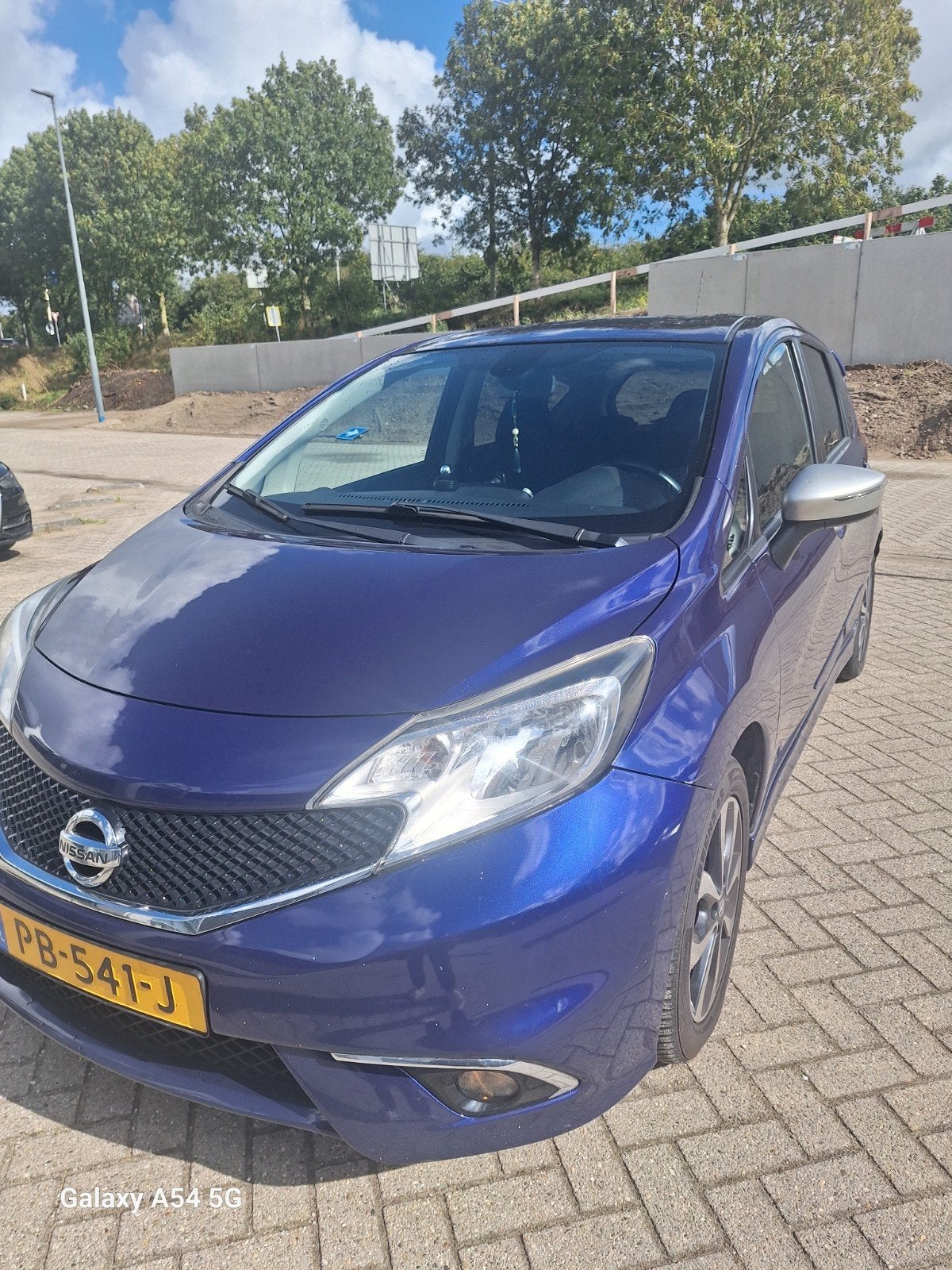 Nissan Note 1.2 Dig-s 72KW/98PK CVT 2016 Blauw, Auto's, 1045 kg, Blauw, 1198 cc, 49 €/maand