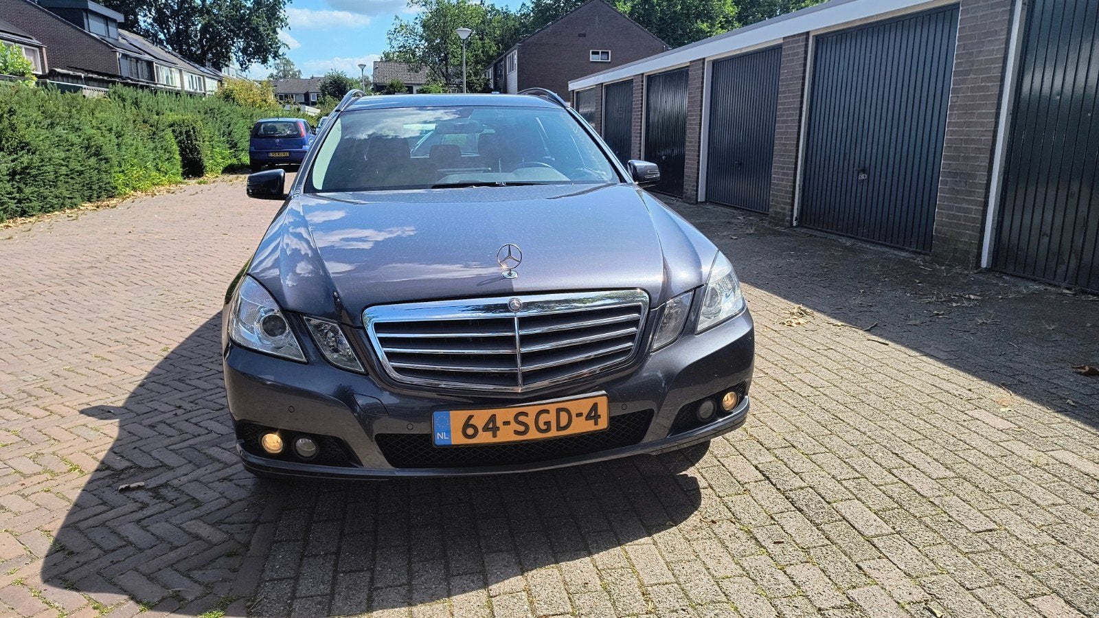 Mercedes-Benz E-Klasse E200 CGI Blueefficiency Aut. 2010, Auto's, Euro 5, Zwart, 4 cilinders, Navigatiesysteem