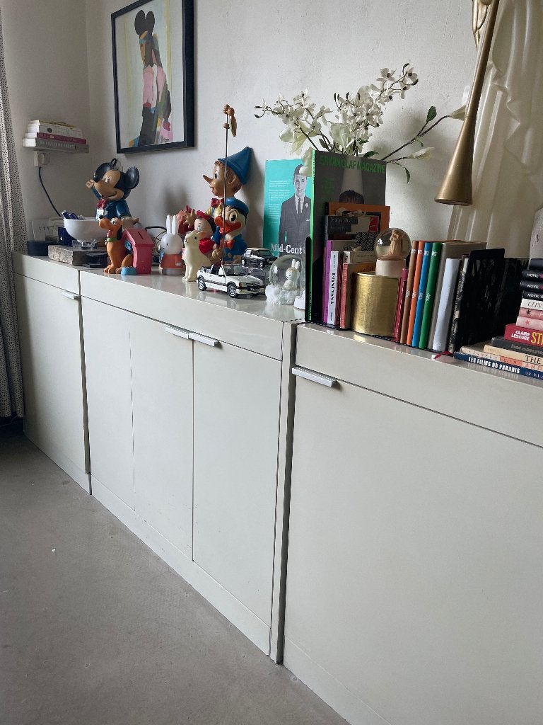 pastoe dressoir L serie, Ophalen, Tijdloos design van hoge kwaliteit, 200 cm of meer, 25 tot 50 cm