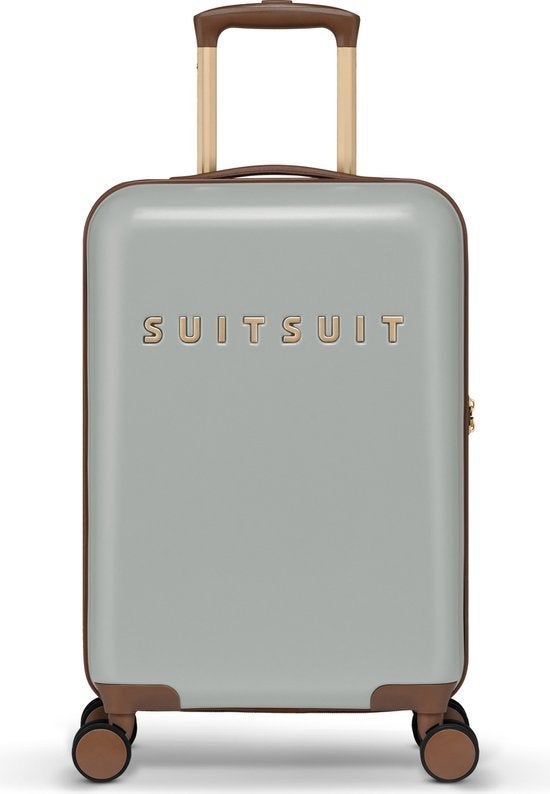 ✅NIEUW✅ SUITSUIT Fab Seventies koffer 55 cm | Limestone, 50 tot 60 cm, Hard kunststof, Ophalen of Verzenden, 35 tot 45 cm