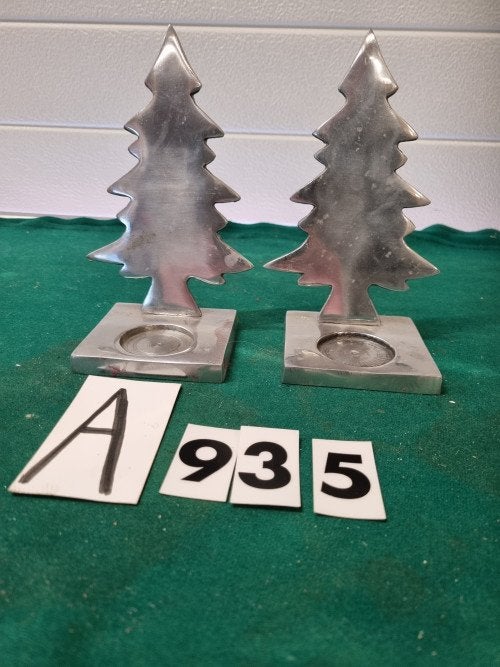 waxcinehouders aluminium kerstboom[a935], Diversen, Kerst, Ophalen of Verzenden, 'T Olde Gre-j, Info@toldegrej.nl, Endepoelstraat 20f Didam