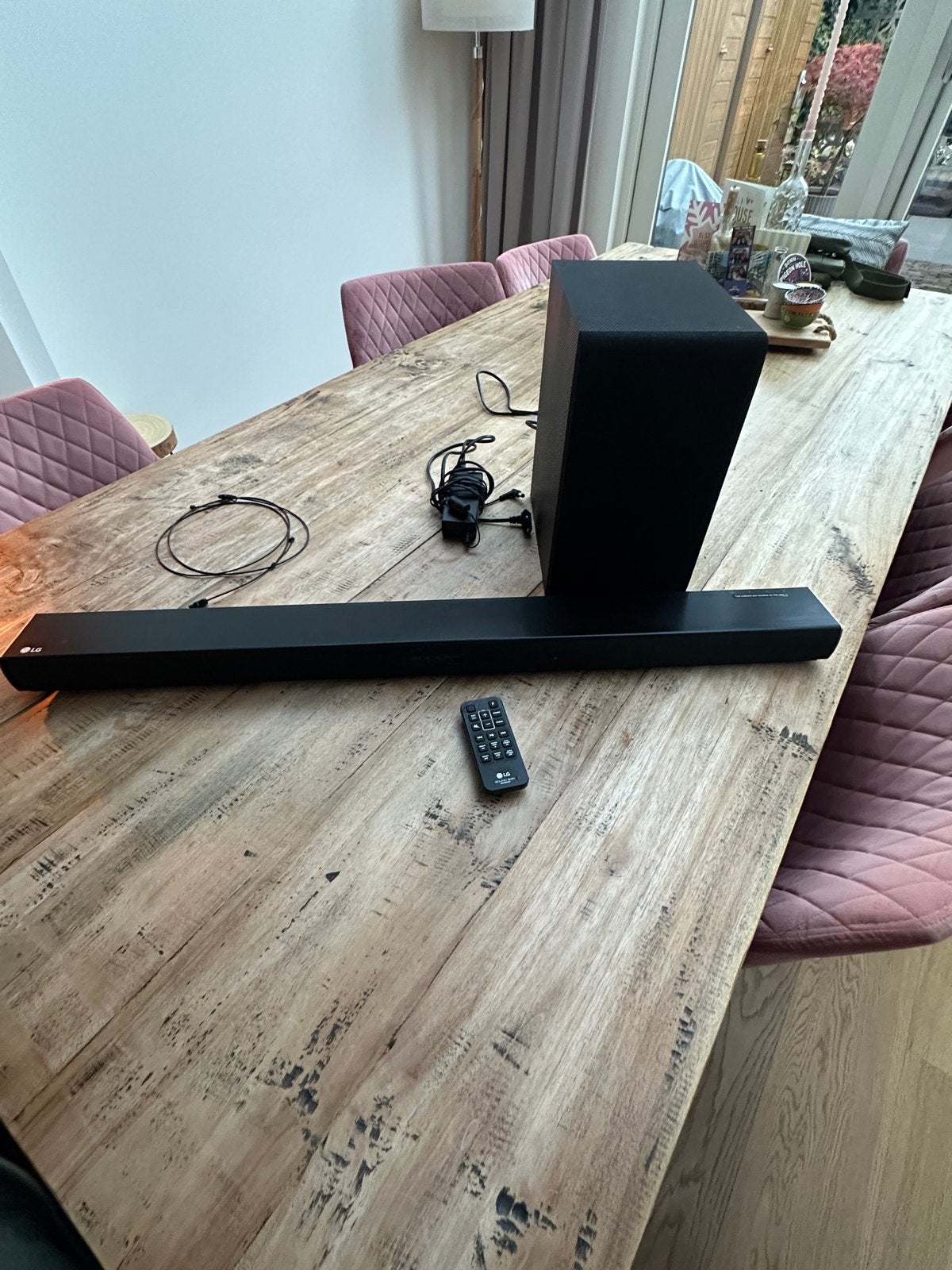 LG DSH5 Draadloze Soundbar met Subwoofer, Ophalen, Bluetooth, Gebruikt