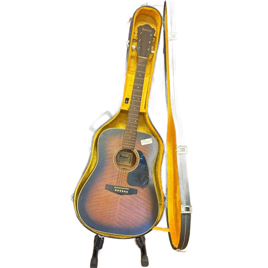 Ibanez V290TV Japan Vintage Akoestische Gitaar + Koffer, Muziek en Instrumenten, Ibanez, Zo goed als nieuw, Support@ibanez.com