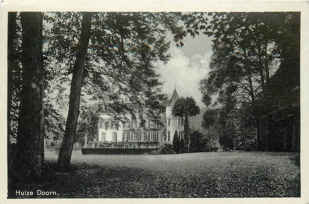 701-152-033 Doorn Huize Doorn, Ophalen of Verzenden, Voor 1920, Utrecht