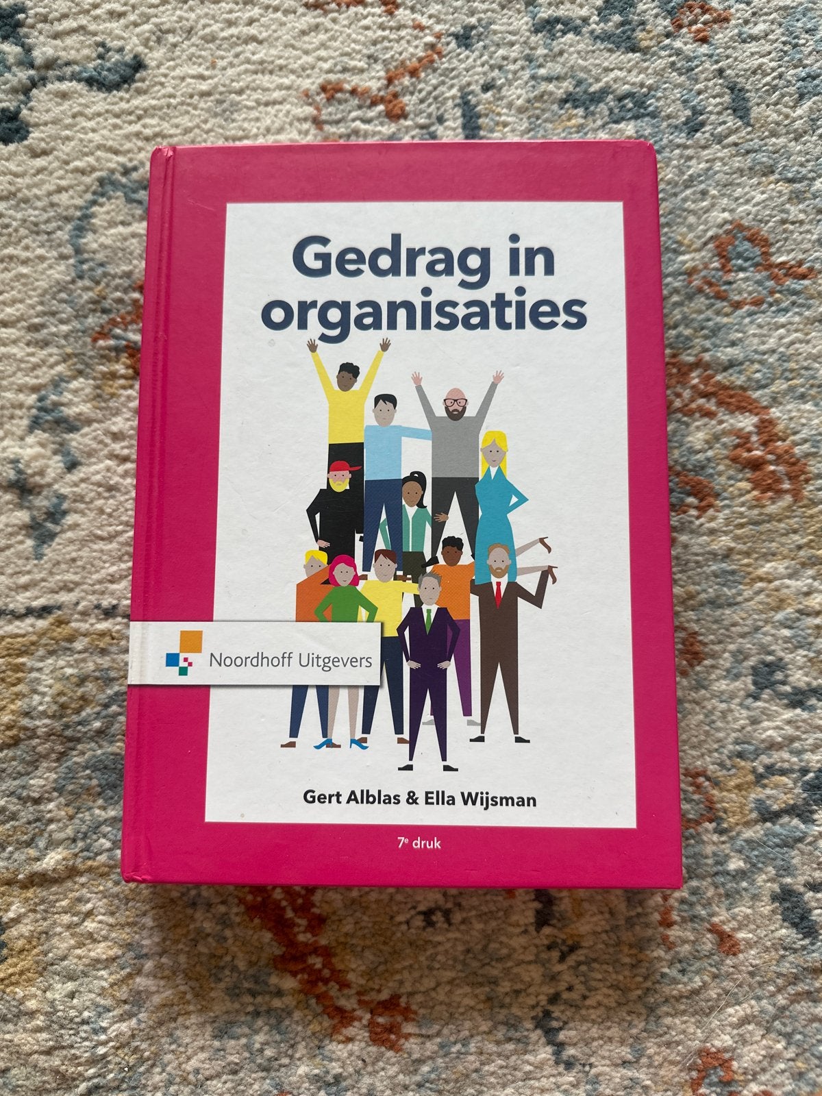 Gedrag in organisaties - Gert Alblas & Ella Wijsman, Boeken, Ophalen of Verzenden, Gamma, Gelezen, HBO