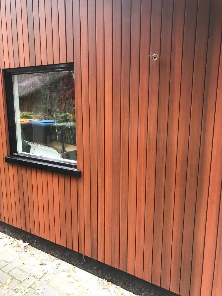 Channelsiding Thermo Ayous 160m1 ongeveer 12m2, Ophalen of Verzenden, Nieuw, 250 cm of meer, Planken