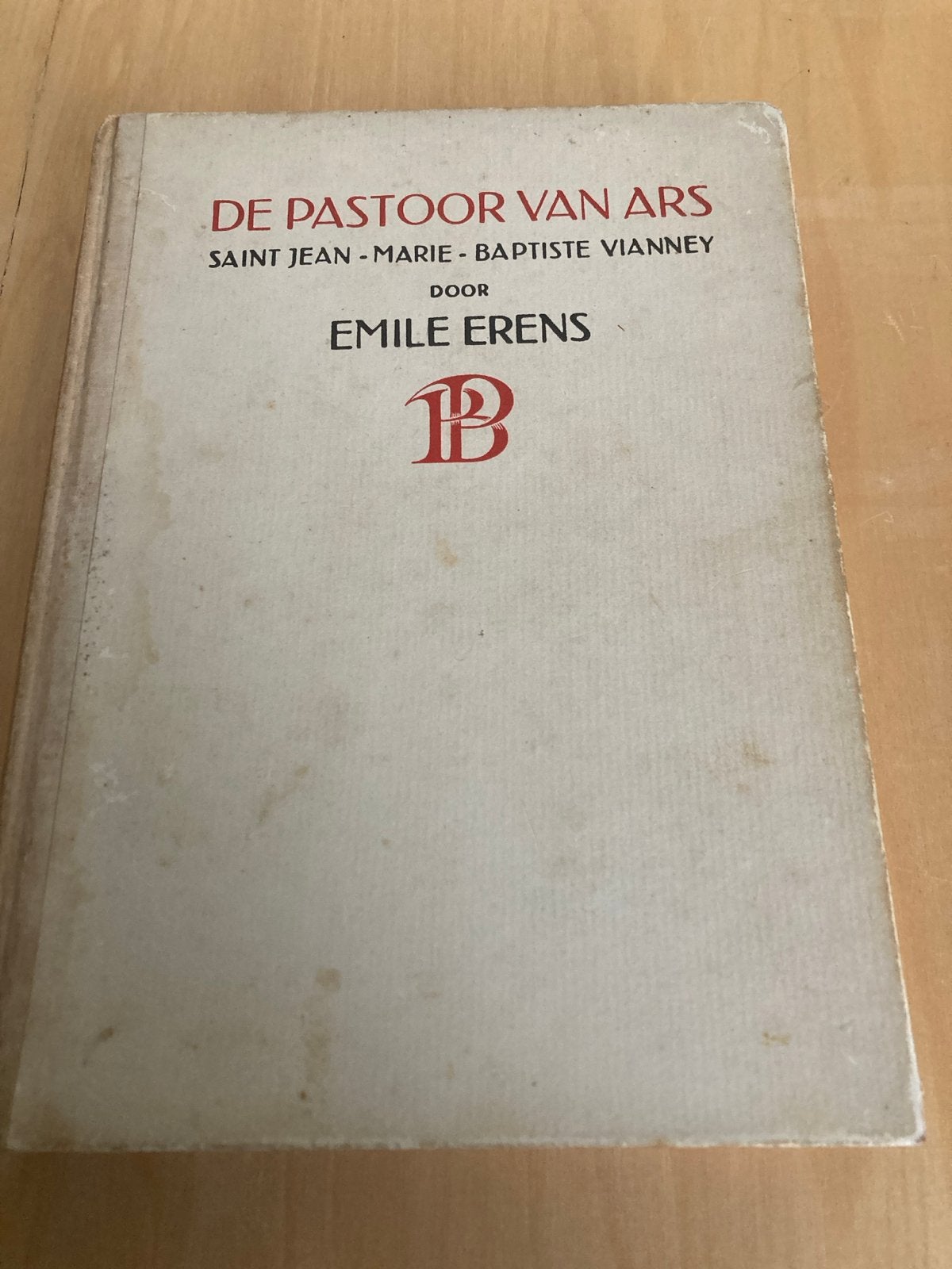 De Pastoor van Ars - Emile Erens (1937), Ophalen of Verzenden, Gelezen, Spiritualiteit algemeen, Verhaal of Roman