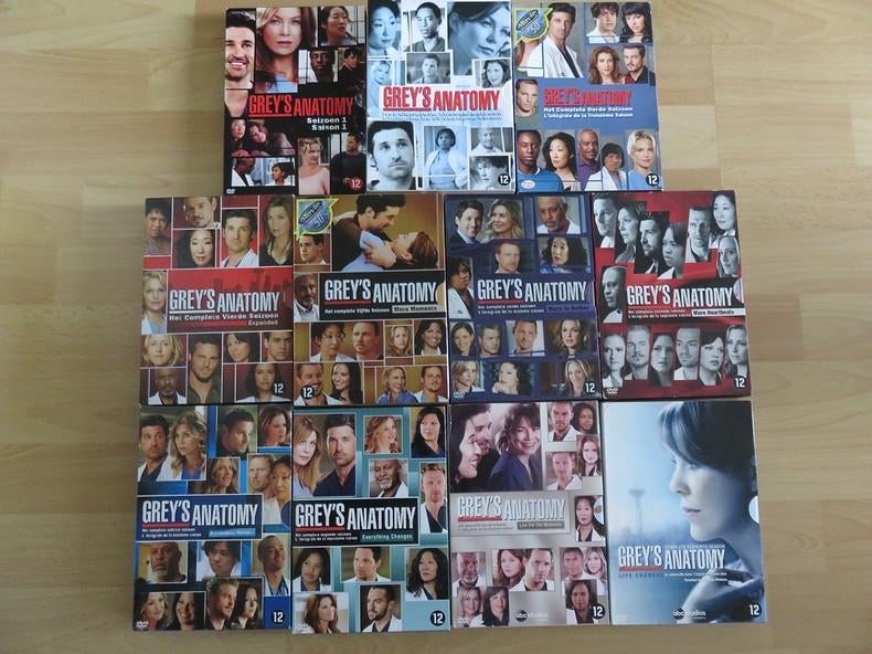 Grey's Anatomy seizoen 1 t/m 11, Cd's en Dvd's, Vanaf 12 jaar, Ophalen of Verzenden, Zo goed als nieuw, Drama