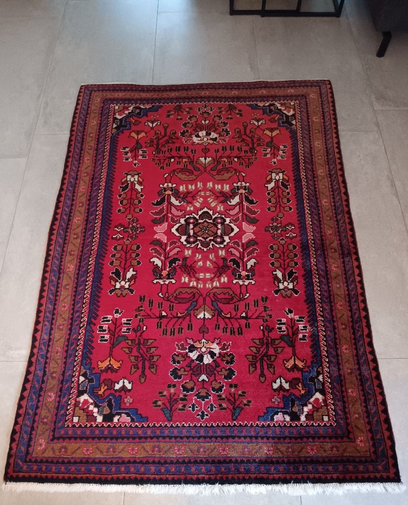 Perzisch tapijt, Huis en Inrichting, Ophalen, Gebruikt, 100 tot 150 cm, 200 cm of meer