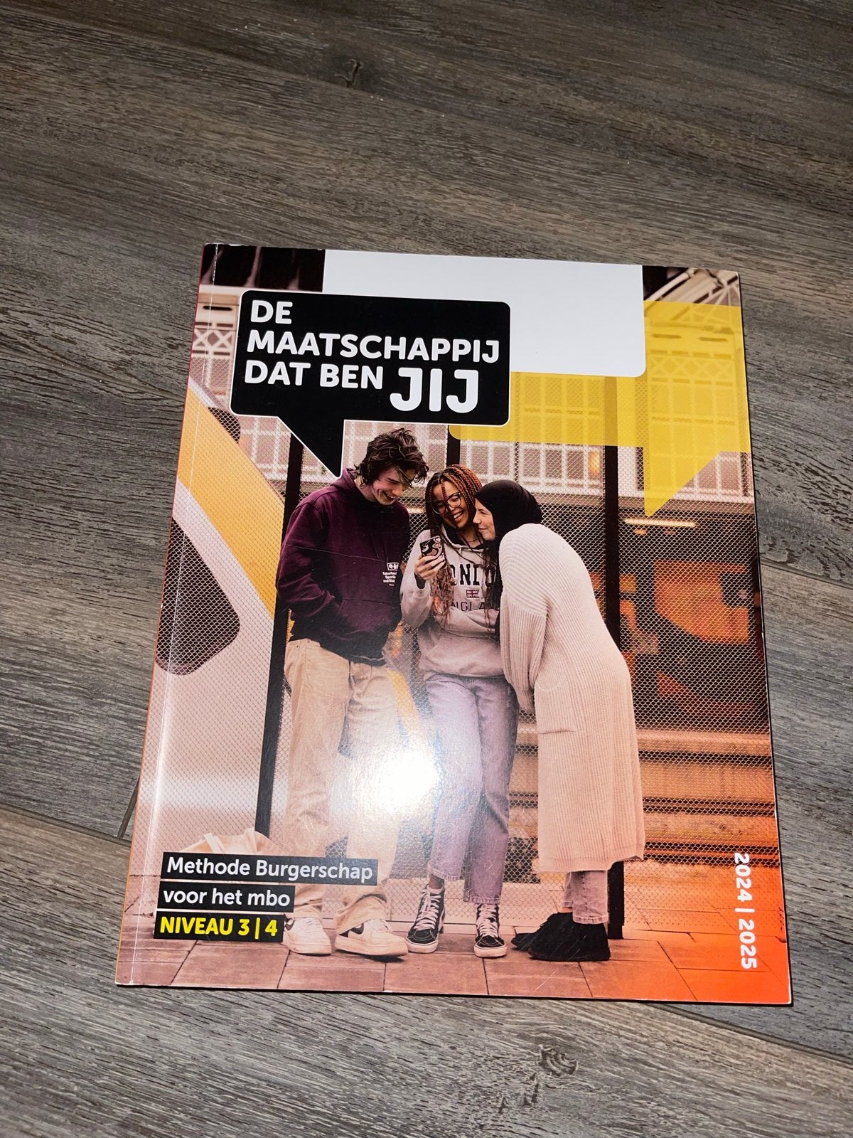 De Maatschappij Dat Ben Jij - Methode Burgerschap MBO, Boeken, Schoolboeken, Ophalen of Verzenden, Zo goed als nieuw, Overige niveaus