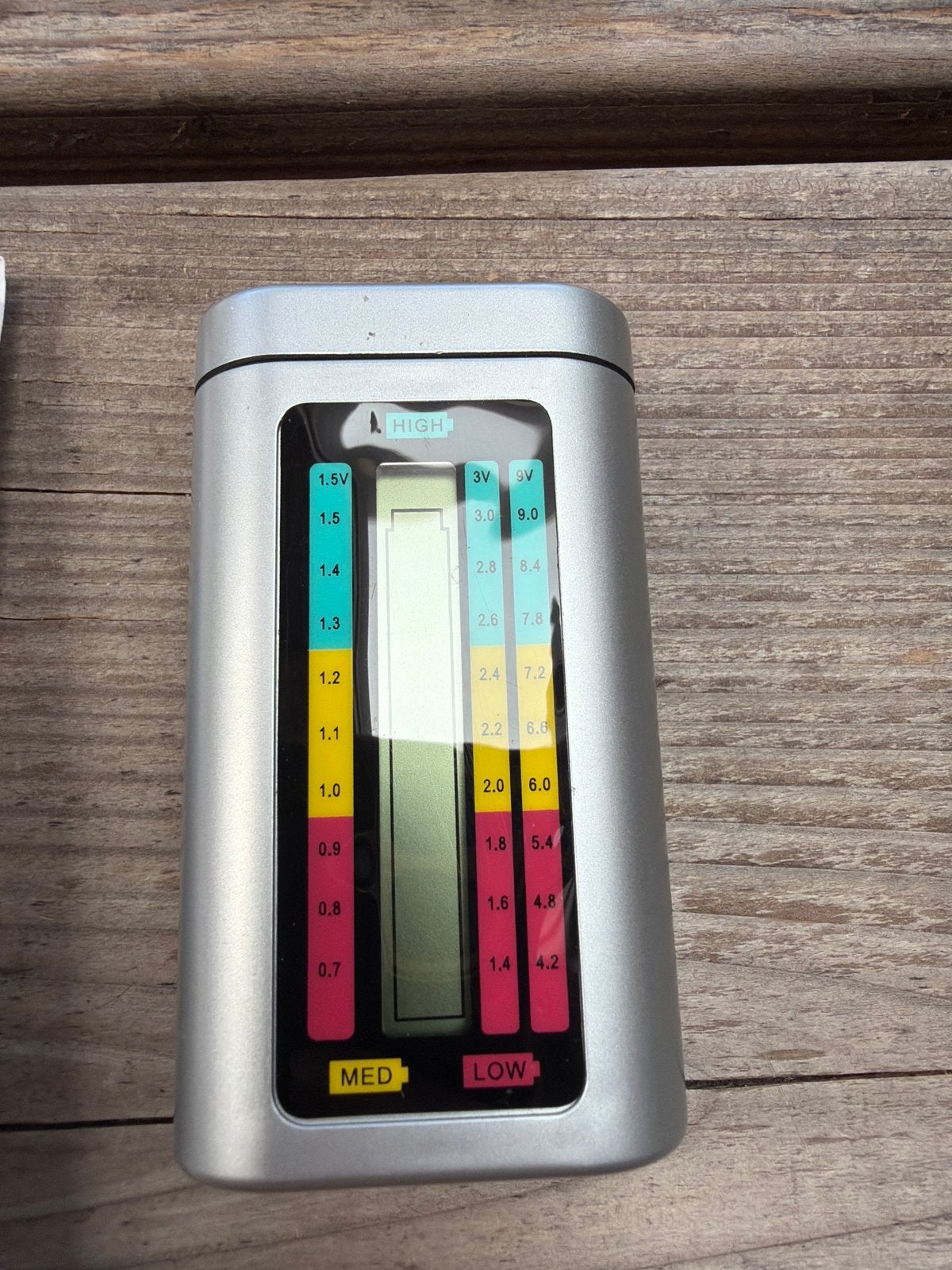 Batterijtester voor vele types batterijen zie foto’s., Ophalen of Verzenden, Zo goed als nieuw