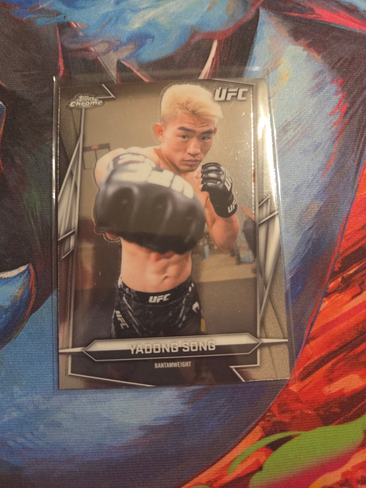 Topps UFC Yadong Song Bantamweight Spelerskaart, Ophalen of Verzenden