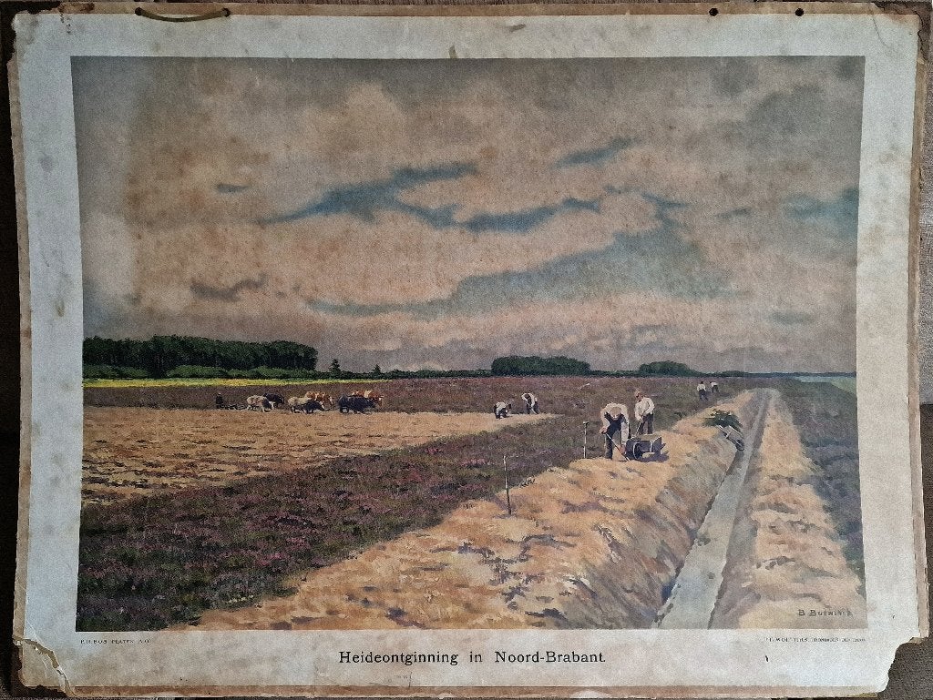 Heideontginning in Noord-Brabant / B. Bueninck, Ophalen, Geschiedenis
