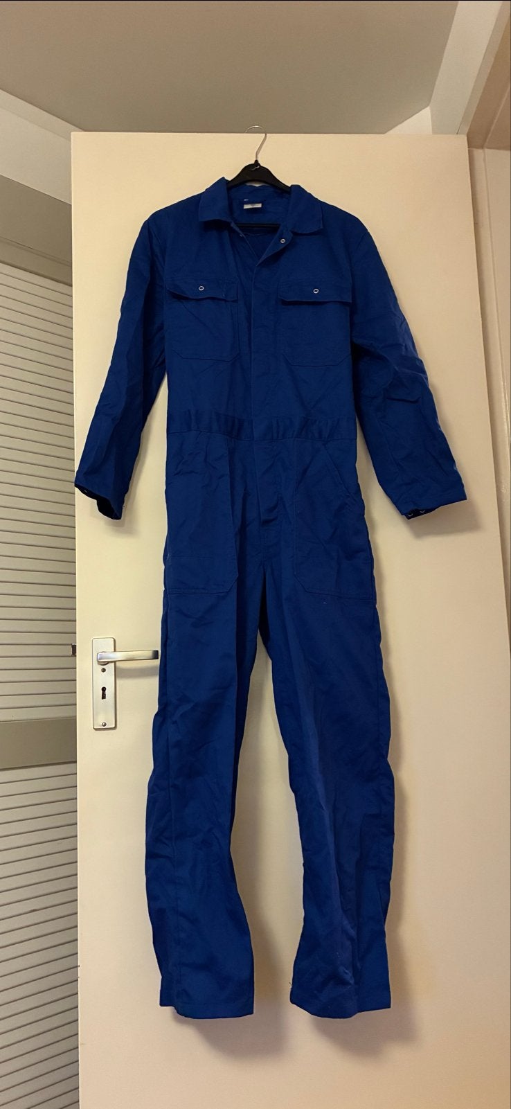 Unisex Blauwe Overall - Maat XS (vergelijkbaar met 170/176), Tuin en Terras, Werkkleding, Ophalen of Verzenden, Overall