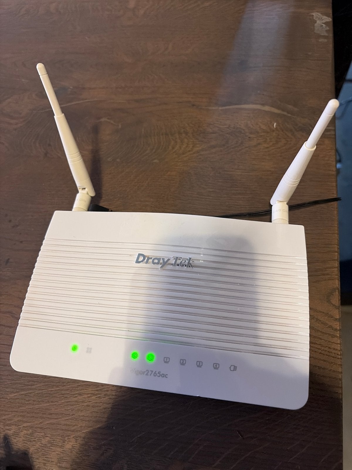 DrayTek Vigor 2765ac Router met modem, Ophalen, Zo goed als nieuw, Router met modem