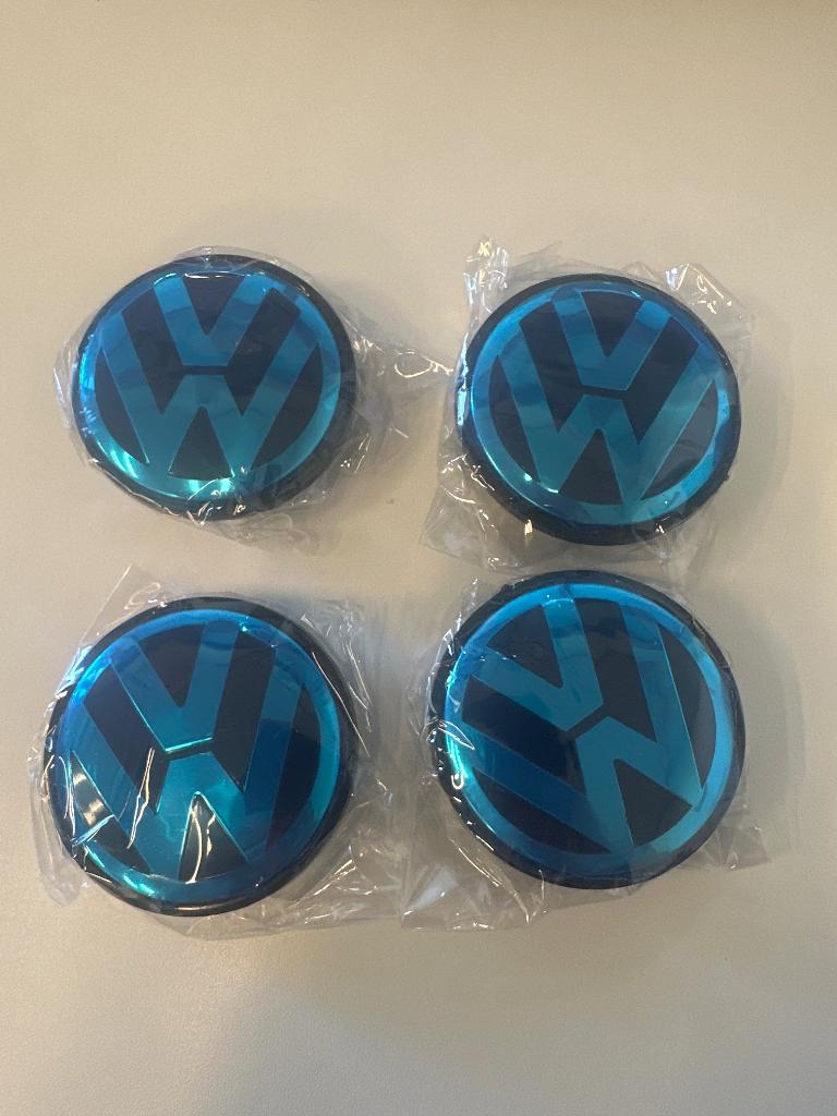 Set van 4 VW Naafdoppen 65mm, Ophalen of Verzenden, Nieuw