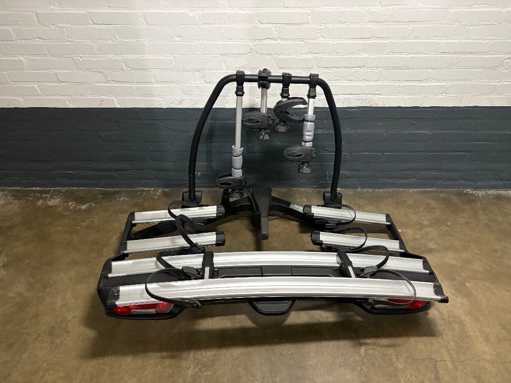 Thule VeloSpace XT3 939 + 4e Fiets Adapter + Transportwiel, Ophalen, 3 fietsen of meer, Elektrische fiets, Zo goed als nieuw