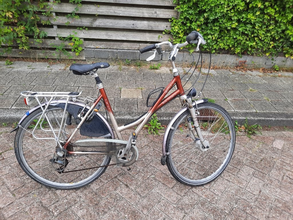 Union Goldline‑E  damesfiets 28 inch met versnellingen, Gebruikt, -, -, Versnellingen