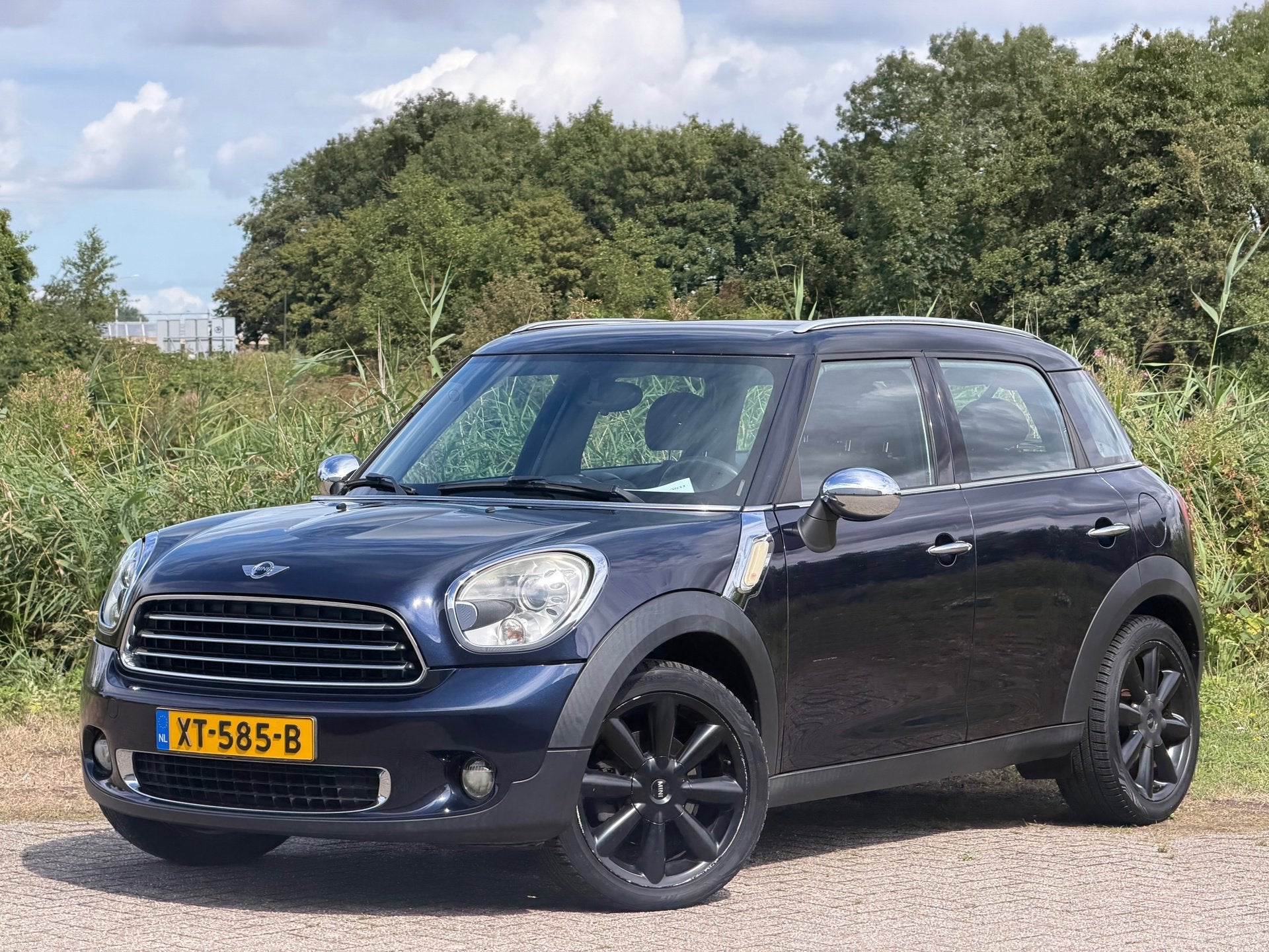 Mini Countryman 1.6 Cooper Chili Automaat - Cosmic Blue - Cl, Auto's, Euro 5, Stof, Gebruikt, Blauw