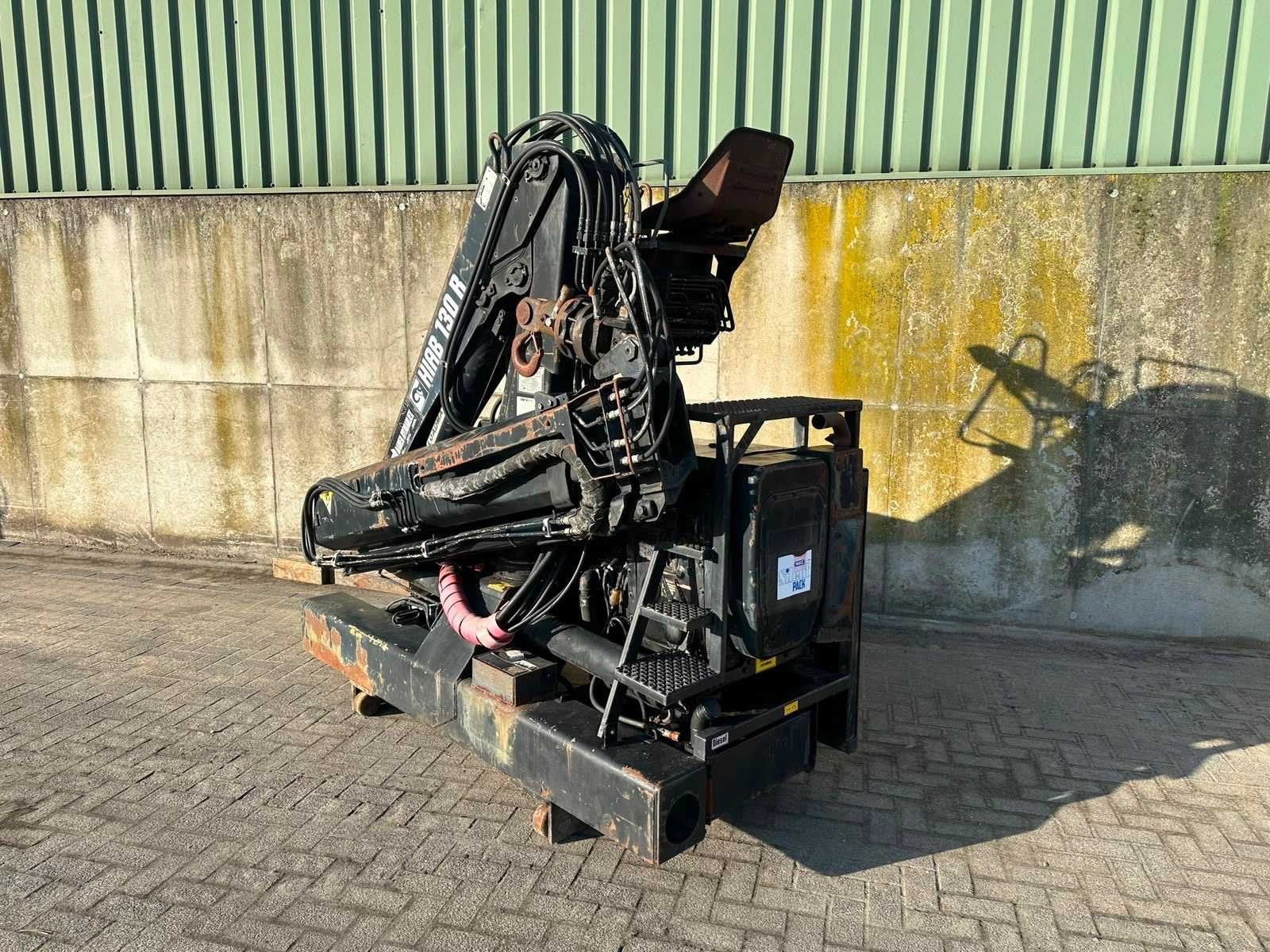 19990 Hiab 130R steenkraan-rolkraan, Overige brandstoffen, Bedrijf, Aanhangers en Opleggers, Te koop