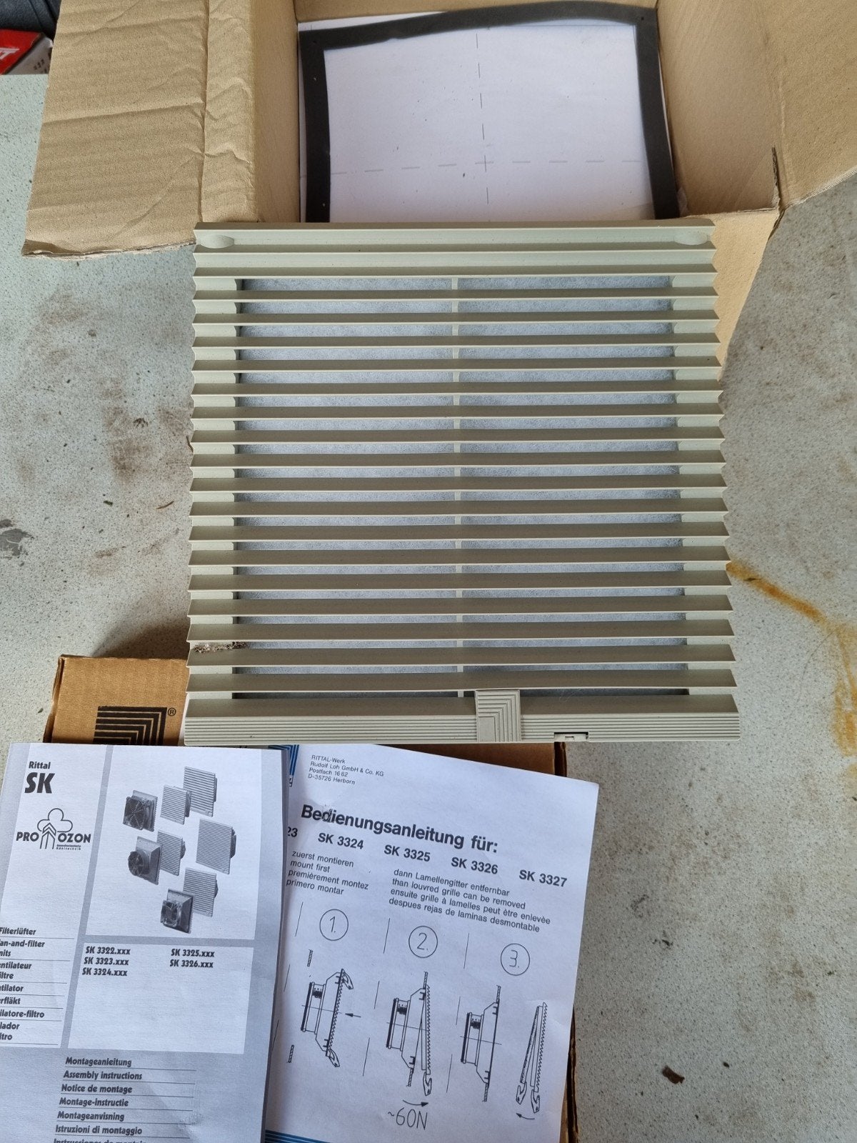 Rittal SK 3325 200 Ventilator en Afzuiger - Nieuw in doos, Ophalen of Verzenden, Nieuw, Ventilator en Afzuiger