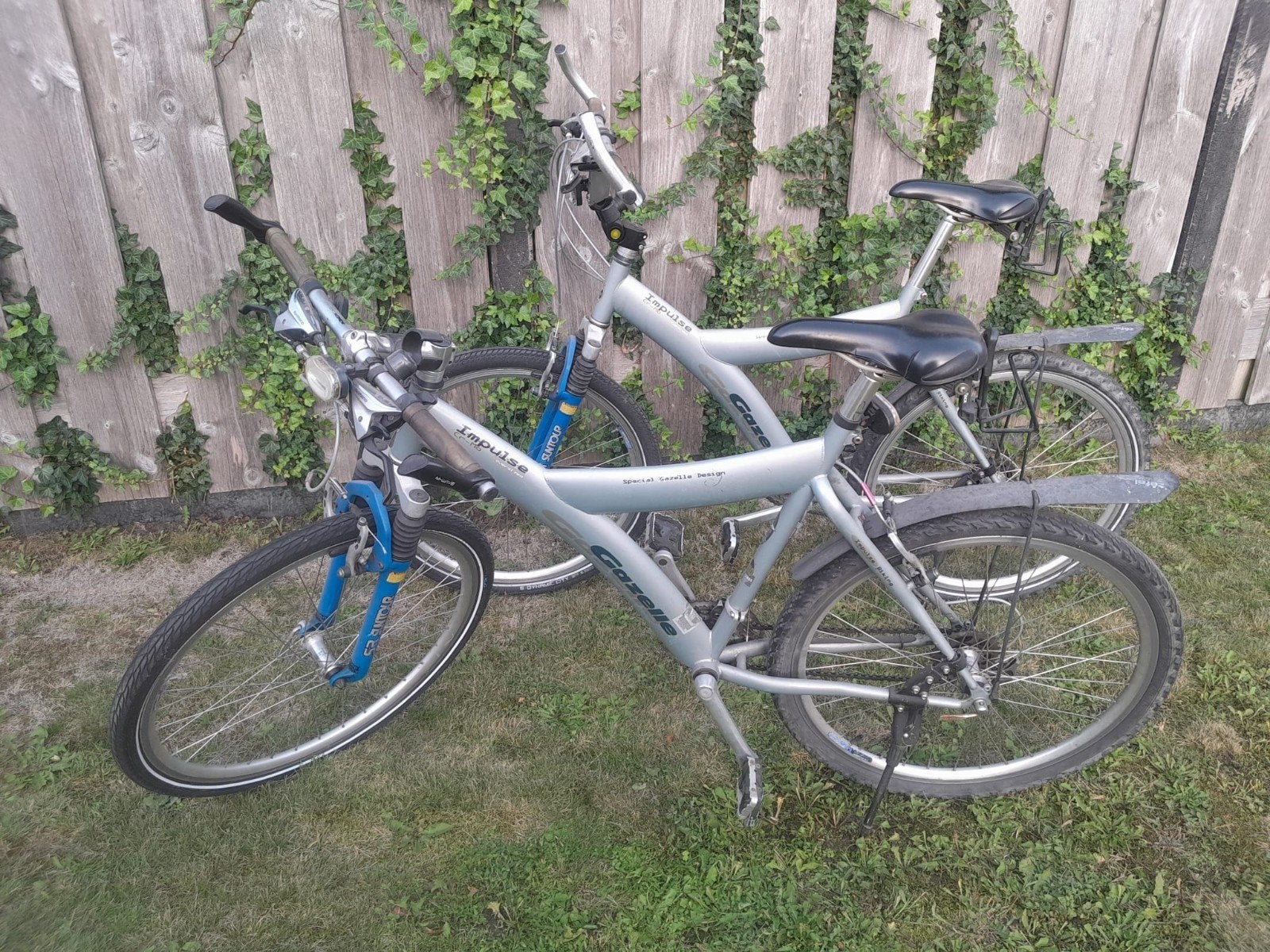 2 Gazelle Impuls oversized 26 inch mountainbikes, Ophalen