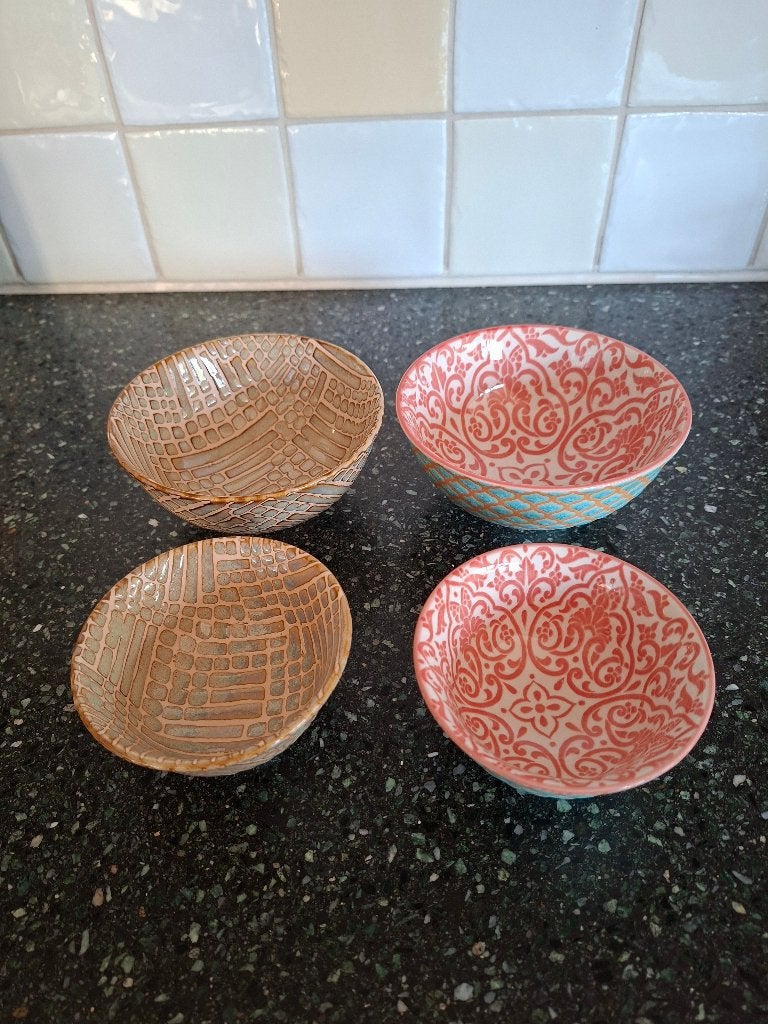 Xenos schaaltjes, Ophalen of Verzenden, Overige stijlen, Aardewerk, Schaal of Schalen