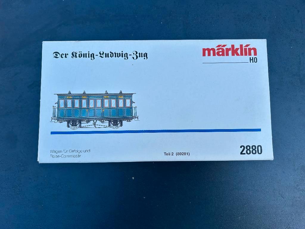 Marklin H0 2880 Extra Foto's Koning Ludwig II van Beieren, Hobby en Vrije tijd, Modeltreinen | H0, Wisselstroom, Gebruikt, Wagon