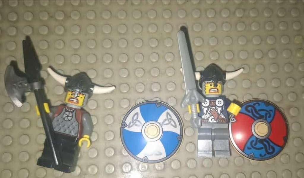 viking minifigs, Gebruikt, Lego, Minifiguur, Inclusief minifiguren