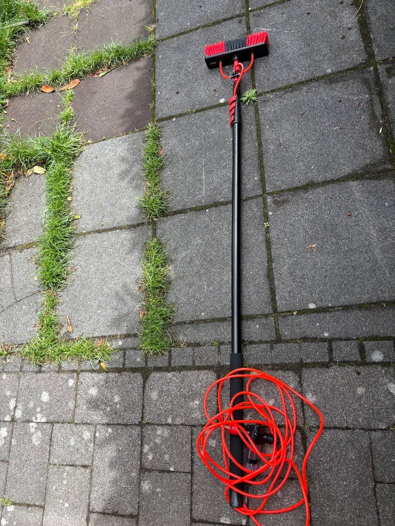 Shine telescoop waterborstel, Ophalen, Bezem of Borstel