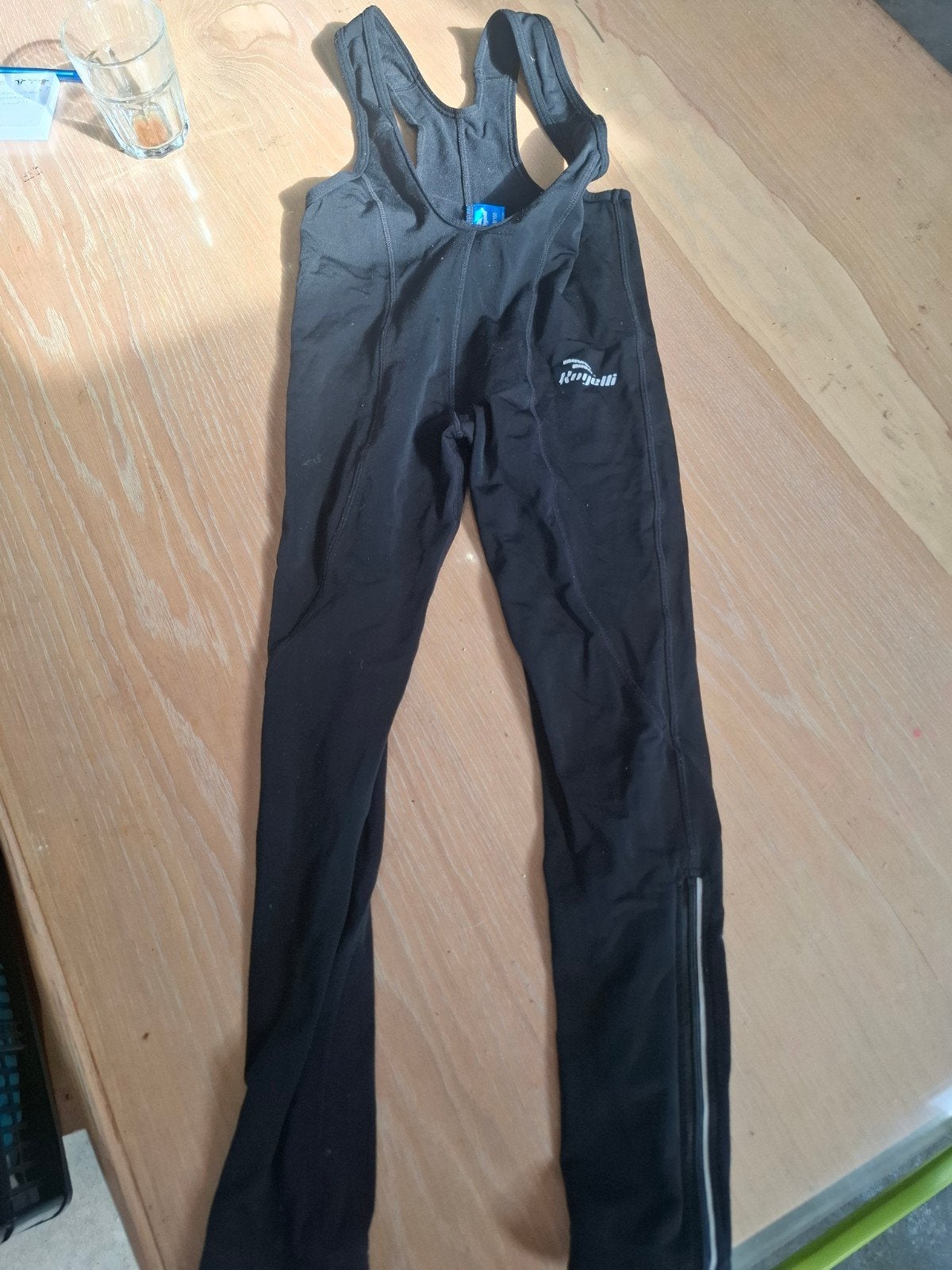 zwarte schaatsbroek 140 152, Ophalen of Verzenden