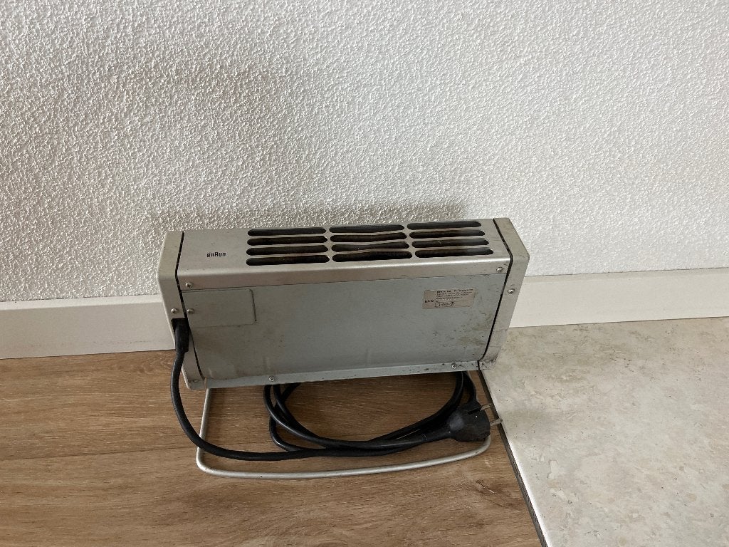 Vintage Braun elektrische kachel/ventilator, Huis en Inrichting, Kachels, Ophalen, Gebruikt, Overige soorten, Elektrisch