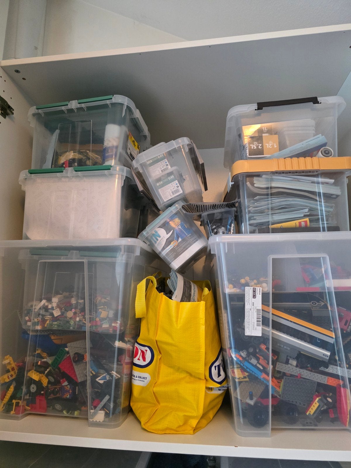 Grote partij LEGO City  30 sets – treinen 60197/60198, Ophalen, Zo goed als nieuw