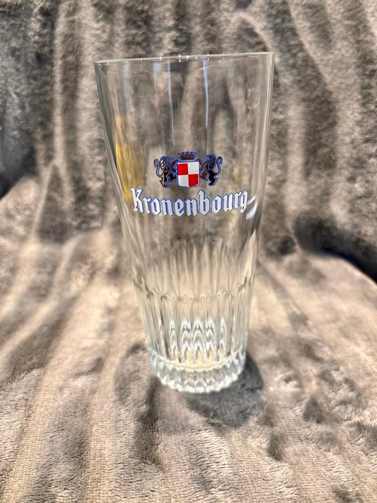 Kronenbourg Bierglas, Ophalen of Verzenden, Zo goed als nieuw, Glas of Glazen, Overige merken