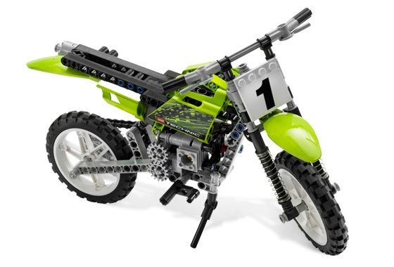LEGO Technic 8291 Dirt Bike, Ophalen of Verzenden, Zo goed als nieuw, Technic, Complete set