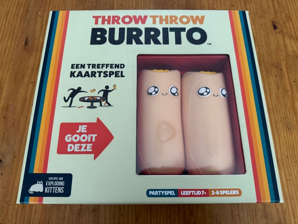 Throw Throw Burrito (NL) bordspel, Ophalen, Gebruikt