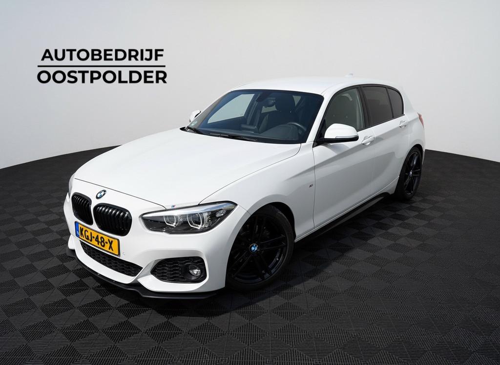 BMW 1-serie 118i Edition M Sport Shadow High Executive, Gebruikt, Automatische klimaatregeling, Wit, Bedrijf