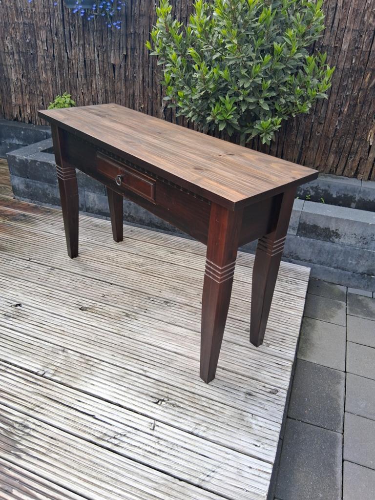 Mooie sidetable, Huis en Inrichting, Tafels | Sidetables, Gebruikt, 100 tot 150 cm, Ophalen of Verzenden, 25 tot 50 cm