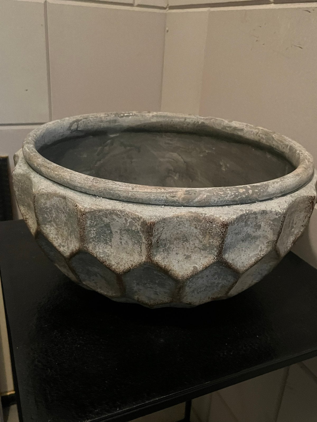 PTMD Schaal Bloempot - Zo goed als nieuw, Rond, Binnen, Zo goed als nieuw, Minder dan 40 cm