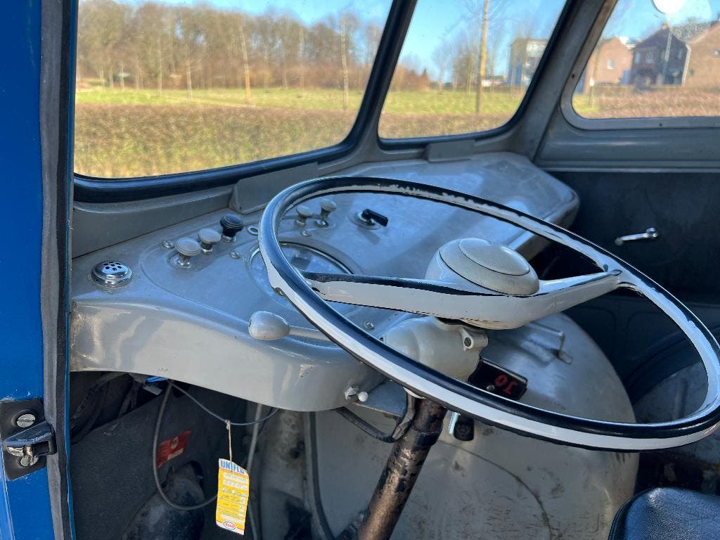 Peugeot bestelbus D4BD 1964 Blauw - Nez de Cochon, foto 11