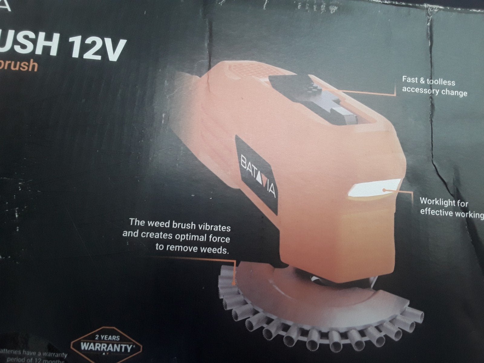 Batavia Maxxpack 12V Onkruidborstel -, Ophalen of Verzenden
