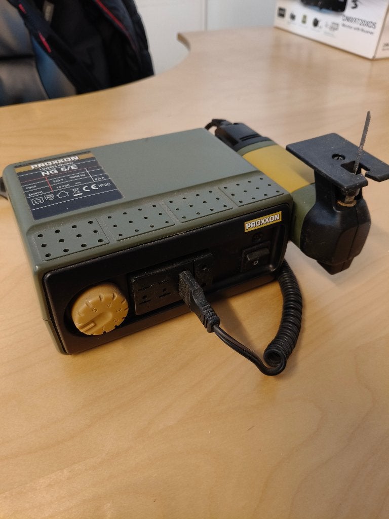 Proxxon NG 5/E + STS-12E, Proxxon, Groen, Gereedschap of Toebehoren, Nieuw