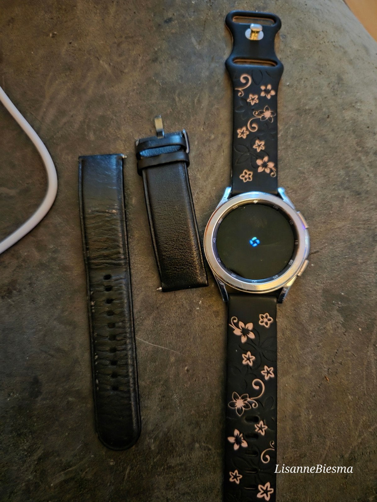 Samsung galaxy watch 4 classic 42mm, Gebruikt, Ophalen of Verzenden, Waterdicht, Hoogte