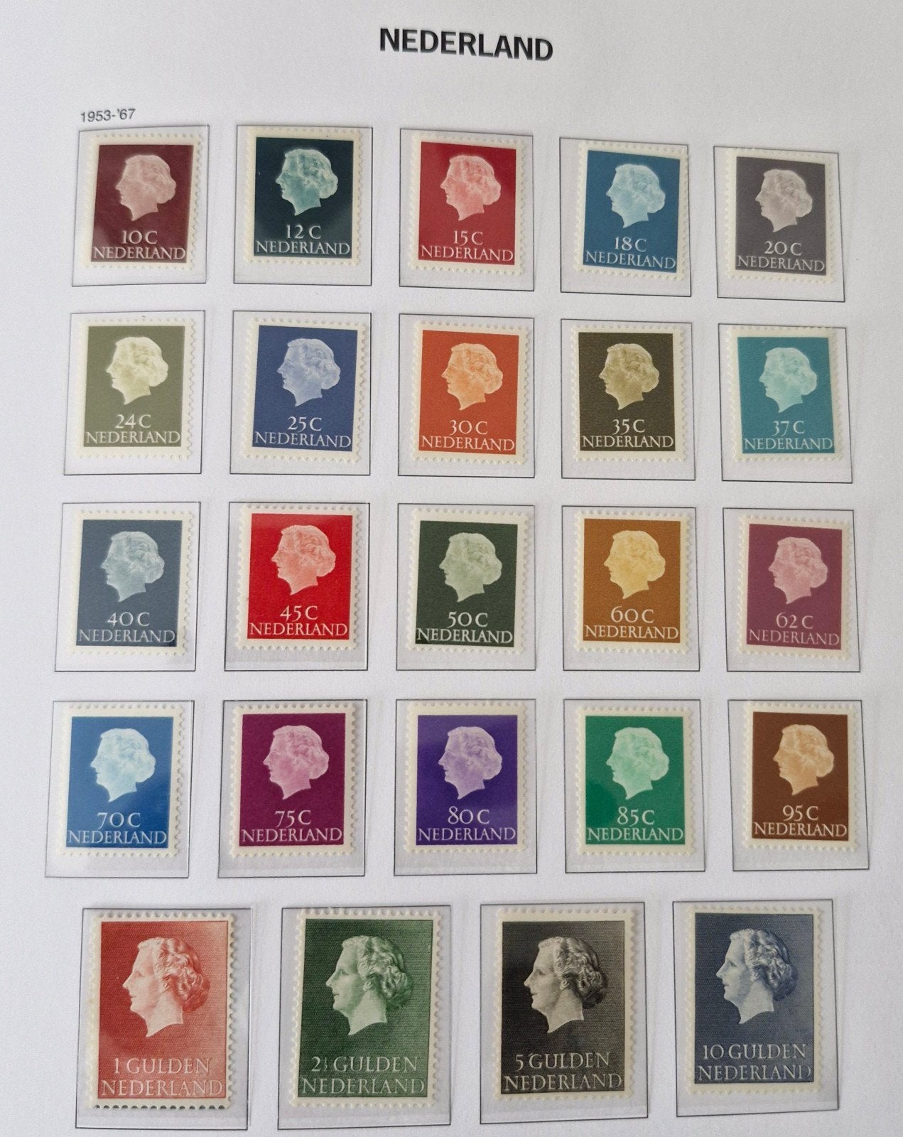 Nederlandse postzegels - Diverse jaren en thema's, Ophalen of Verzenden, Na 1940, Gestempeld
